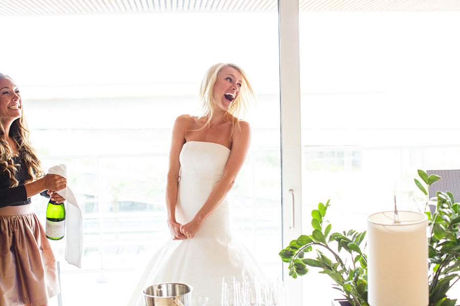 Carly is a relaxed, fun and present bride.  What a stunner.