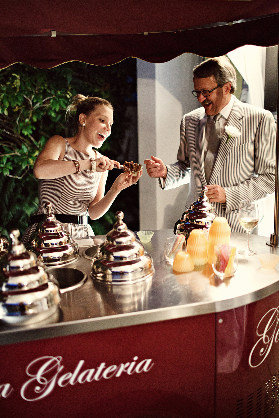 Bella Gelateria gelato cart